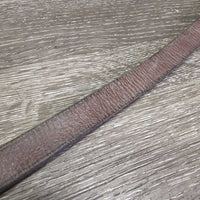 Flat Browband *gc, dry, stiff, older, creases
