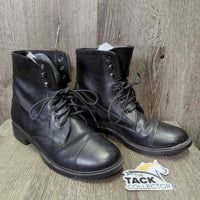 Paddock Boots, Laces *xc, clean, & mnr dirt, older
