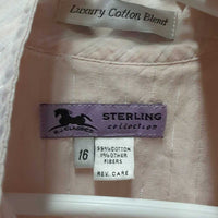 JUNIORS LS Show Shirt *vgc
