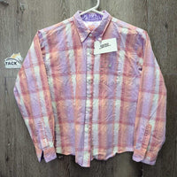 JUNIORS LS Wst Shirt *vgc, mnr curled edges
