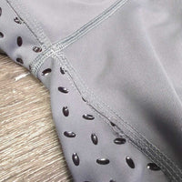 Full Seat Riding Tight Breeches, Pull On *gc, seams: rubs, frays & unstitched, cracking logos
