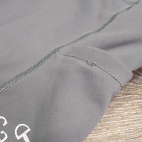 Full Seat Riding Tight Breeches, Pull On *gc, seams: rubs, frays & unstitched, cracking logos
