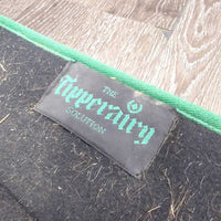 Microfiber Foam Western Pad *gc, hairy, dirt, hay, slice, mnr pills, faded, curled edges
