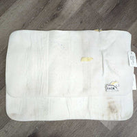 2 Fleece Leg Quilts *fair, clean, v.creased, v.puckered, hole/rip, hairy, tape residue, rubs, pills
