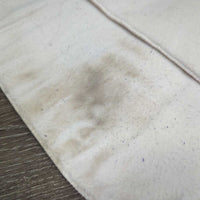 2 Fleece Leg Quilts *fair, clean, v.creased, v.puckered, hole/rip, hairy, tape residue, rubs, pills
