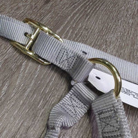 Soft Thick Nylon Halter, Leather Bronc Noseband "GLHC High Point Sr", tag *new
