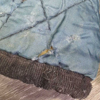 Front & Hind Shipping Boots, Fleece Lined *gc/fair, older, snags, clean, v.pilly, v.rubbed, snags, hairy velcro, frayed edges
