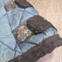 Front & Hind Shipping Boots, Fleece Lined *gc/fair, older, snags, clean, v.pilly, v.rubbed, snags, hairy velcro, frayed edges
