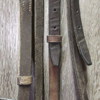 Rsd Bridle *fair, NO Noseband, SLICED, creases, stains, dry, stiff, xholes, dirty, faded
