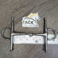 Thin Full Cheek Snaffle Bit *vgc/gc, dirty, gunky
