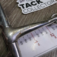 Thin Full Cheek Snaffle Bit *vgc/gc, dirty, gunky

