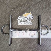 Thin Full Cheek Snaffle Bit *vgc/gc, dirty, gunky

