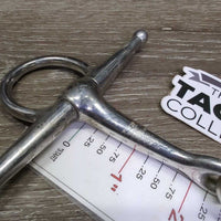 Thin Full Cheek Snaffle Bit *vgc/gc, dirty, gunky
