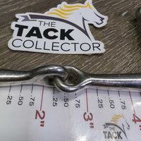Thin Full Cheek Snaffle Bit *vgc/gc, dirty, gunky
