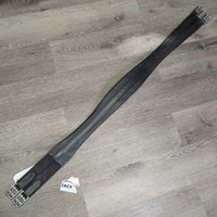 Leather Girth, 1x els, roller buckles *vgc, clean, mnr dents & rubs
