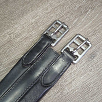 Leather Girth, 1x els, roller buckles *vgc, clean, mnr dents & rubs
