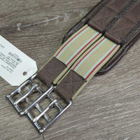 Nylon Web & Neoprene Girth, els, roller buckles *gc, dirty, faded, residue, stains, rubs
