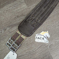Nylon Web & Neoprene Girth, els, roller buckles *gc, dirty, faded, residue, stains, rubs
