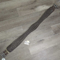 Nylon Web & Neoprene Girth, els, roller buckles *gc, dirty, faded, residue, stains, rubs
