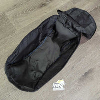 "Lynx" Light Helmet Bag, Zipper *gc, clean, threads, mnr hair, logo: rubs/peels
