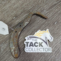 v.thick Metal Horseshoe Hoof Pick *fair, rusty, too thick
