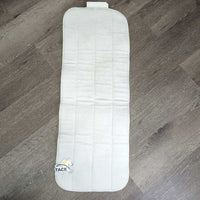 1 ONLY Fleece Leg Quilt *gc, clean, residue, rubs, pills, hair, puckers, creases
