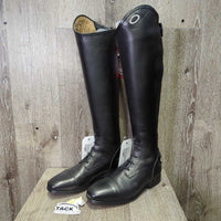 Miami Pro Field Boots, Zips, 2 Clear Plastic Forms *like new, v.mnr scuffs
