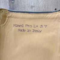 Miami Pro Field Boots, Zips, 2 Clear Plastic Forms *like new, v.mnr scuffs
