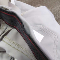 Euro Seat Breeches *vgc, stained seat & legs, unstitched inner waist, older
