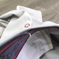 Euro Seat Breeches *vgc, stained seat & legs, unstitched inner waist, older

