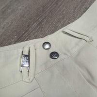 Euro Seat Breeches *vgc, mnr discolored seat & legs, SPLIT Zipper
