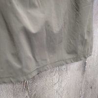 SS Show Shirt, Mesh, 1/3 Button up, Snap Collar *vgc/gc, mnr dirt?stains & snags, crinkled/puckered collar, dingy?, pits
