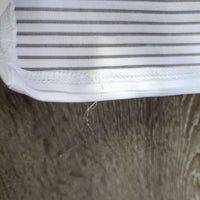 SS Show Shirt, Shoulder Zipper, Snap Collar *vgc/xc, mnr seam puckers
