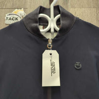 Jacket, Knit Sleeves, Zipper *vgc, clean, mnr snags, pills, threads, hair & wavy els
