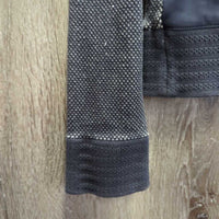 Jacket, Knit Sleeves, Zipper *vgc, clean, mnr snags, pills, threads, hair & wavy els
