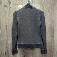 Jacket, Knit Sleeves, Zipper *vgc, clean, mnr snags, pills, threads, hair & wavy els

