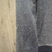 Jacket, Knit Sleeves, Zipper *vgc, clean, mnr snags, pills, threads, hair & wavy els
