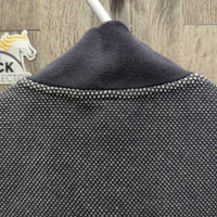 Jacket, Knit Sleeves, Zipper *vgc, clean, mnr snags, pills, threads, hair & wavy els
