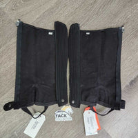 JUNIORS Microsuede Half Chaps, bag *like new

