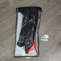 JUNIORS Microsuede Half Chaps, bag *like new
