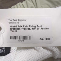 Rain Riding Pant Breeches *vgc/xc, mnr dirt?stains
