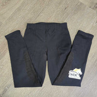 JUNIORS Riding Tight Breeches, Pull On *gc/fair, older, rubs, hairy, pilly, seams: undone stitching & frays
