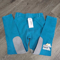 JUNIORS Hvy Cotton Breeches, Pull On *gc, pilly, faded, seam puckers, sm seam holes, older
