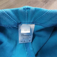 JUNIORS Hvy Cotton Breeches, Pull On *gc, pilly, faded, seam puckers, sm seam holes, older
