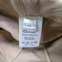 JUNIORS Hvy Cotton Breeches, Pull On *vgc
