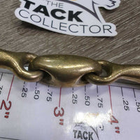 Baucher Lozenge French Link Bit *vgc/gc, clean, chews, stains, residue, scuffs, mnr scuffs

