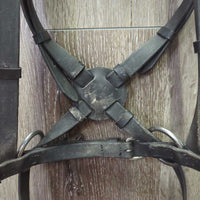 Padded Monocrown Biothane Side Pull, Biothane Plain Reins, snaps *xc/vgc, mnr film, dirt & rubs, faded?

