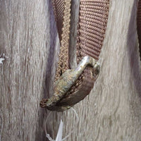 Nylon Side Pull, Nylon Reins *vgc/gc, clean, stains, dirt, oxidized
