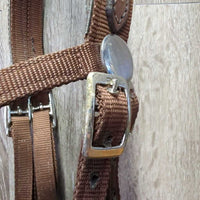 Nylon Side Pull, Nylon Reins *vgc/gc, clean, stains, dirt, oxidized
