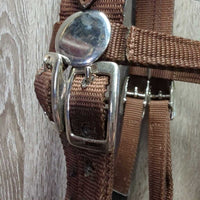 Nylon Side Pull, Nylon Reins *vgc/gc, clean, stains, dirt, oxidized

